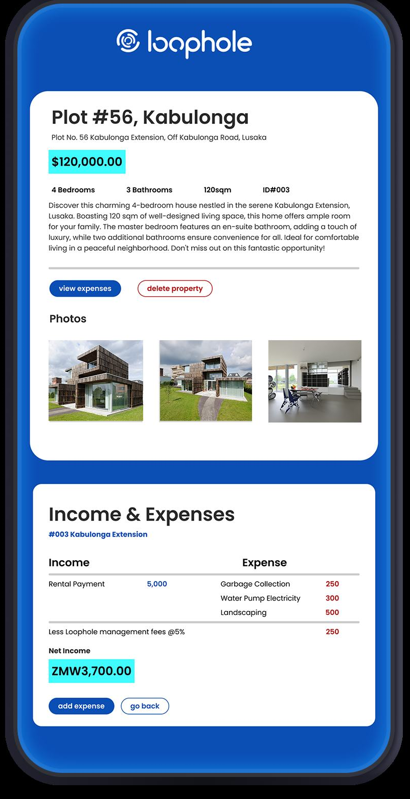 Loophole Manager App